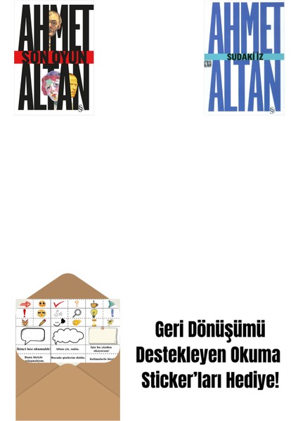 Son Oyun + Sudaki Iz (Cep Boy) + Okuma Sticker'ları