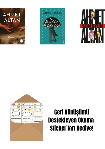 Zarlar + Bir Hayat Bir Hayata Değer + Son Oyun + Okuma Sticker'ları