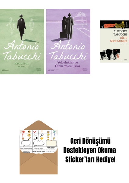 Requiem + Yolculuklar ve Öteki Yolculuklar + Hint Gece Müziği + Okuma Sticker'ları