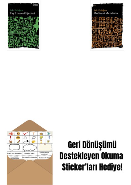 Taş Bina ve Diğerleri + Mucizevi Mandarin + Okuma Sticker'ları