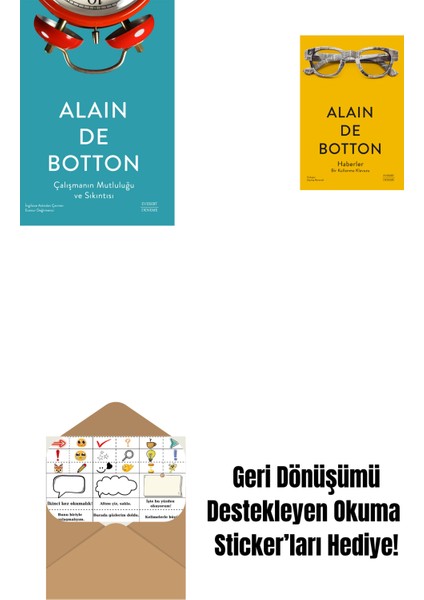 Çalışmanın Mutluluğu ve Sıkıntısı + Haberler + Okuma Sticker'ları