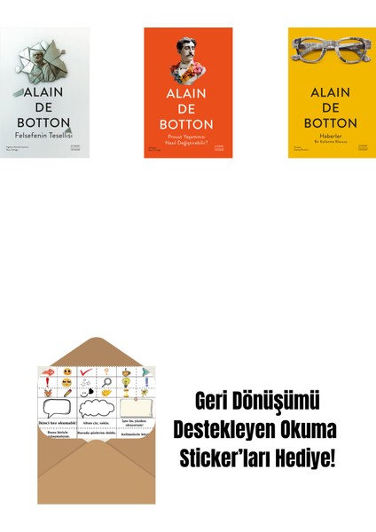 Felsefenin Tesellisi + Proust Yaşamınızı Nasıl Değiştirebilir? + Haberler + Okuma Sticker'ları