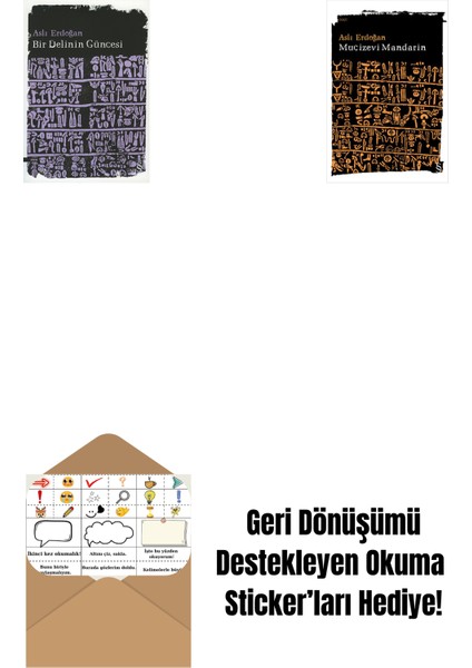 Bir Delinin Güncesi + Mucizevi Mandarin + Okuma Sticker'ları