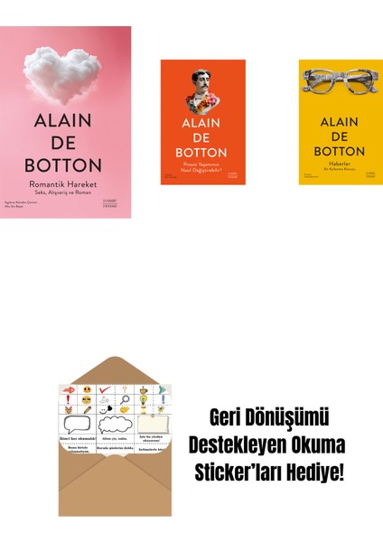 Romantik Hareket + Proust Yaşamınızı Nasıl Değiştirebilir? + Haberler + Okuma Sticker'ları