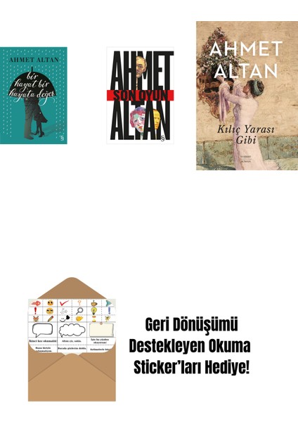 Bir Hayat Bir Hayata Değer + Son Oyun + Kılıç Yarası Gibi + Okuma Sticker'ları