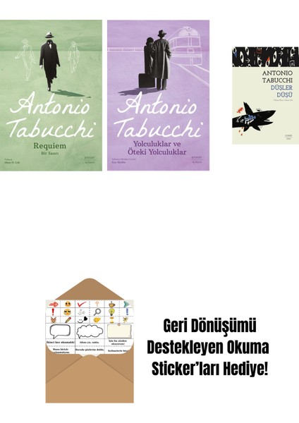 Requiem + Yolculuklar ve Öteki Yolculuklar + Düşler Düşü + Okuma Sticker'ları