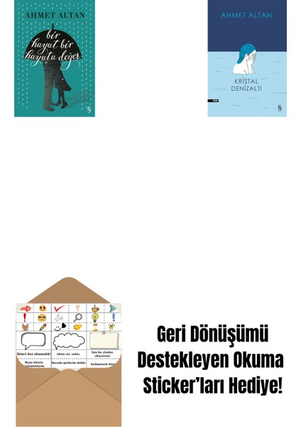 Bir Hayat Bir Hayata Değer + Kristal Denizaltı + Okuma Sticker'ları