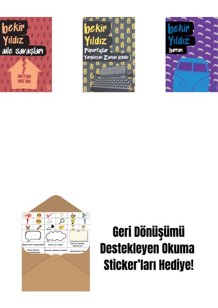 Aile Savaşları + Röportajlar: Yargılayan Zaman Içinde + Harran + Okuma Sticker'ları