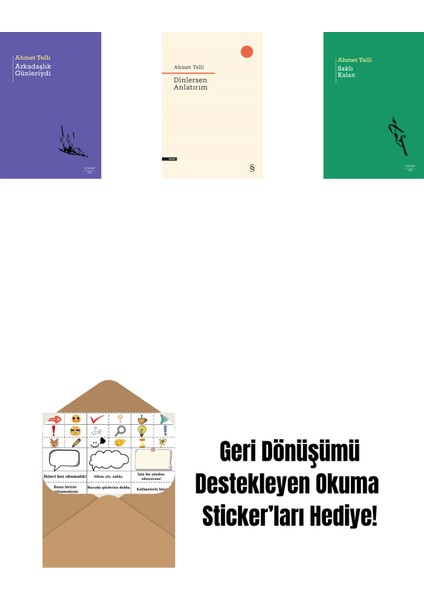 Arkadaşlık Günleriydi + Dinlersen Anlatırım + Saklı Kalan + Okuma Sticker'ları
