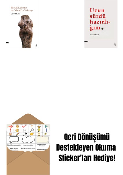 Büyük Kekeme ve Cebrail’in Yakarışı + Uzun Sürdü Hazırlığım + Okuma Sticker'ları