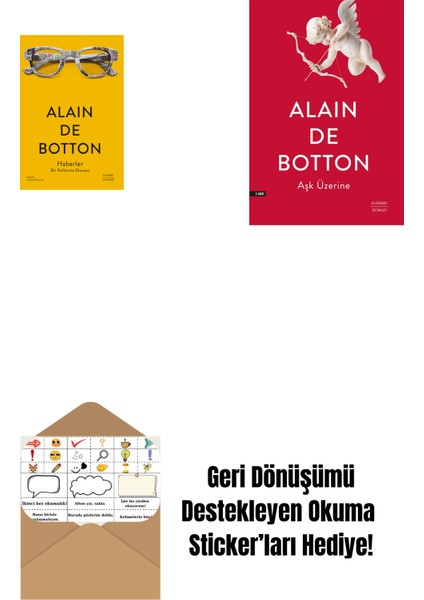 Haberler + Aşk Üzerine + Okuma Sticker'ları