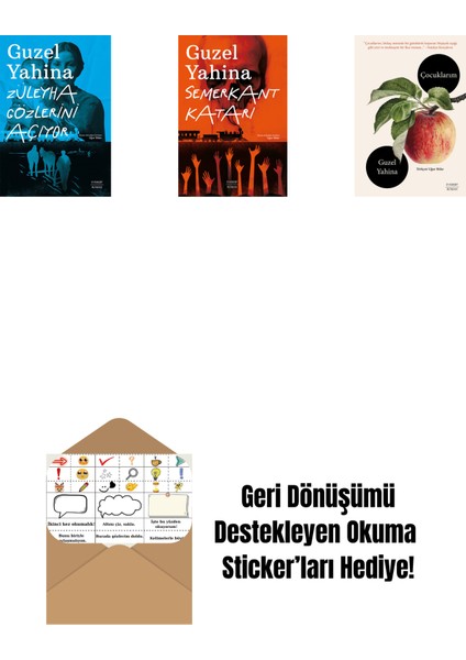 Züleyha Gözlerini Açıyor + Semerkant Katarı + Çocuklarım + Okuma Sticker'ları