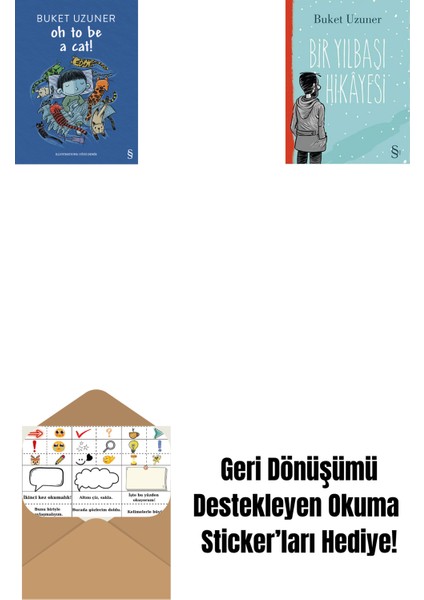 Oh To Be A Cat! + Bir Yılbaşı Hikâyesi + Okuma Sticker'ları