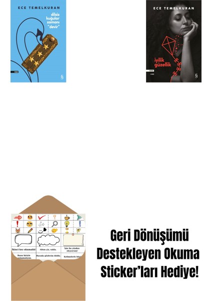 Dilsiz Kuğular Zamanı “devir” + Iyilik Güzellik + Okuma Sticker'ları