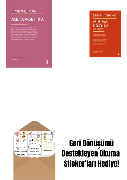 Metapoetika + Minima Poetika + Okuma Sticker'ları