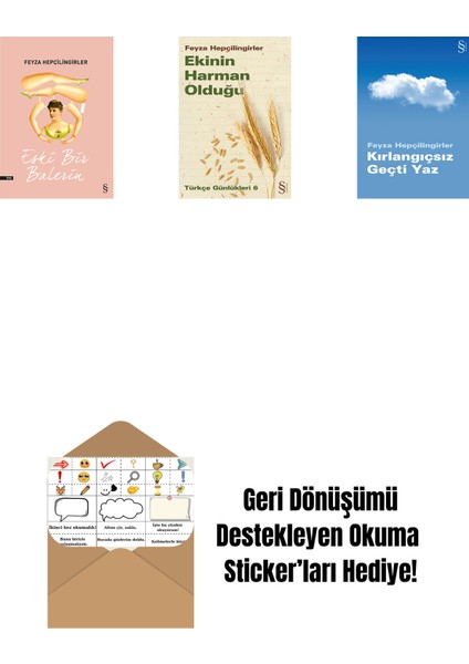 Eski Bir Balerin + Ekinin Harman Olduğu + Kırlangıçsız Geçti Yaz + Okuma Sticker'ları