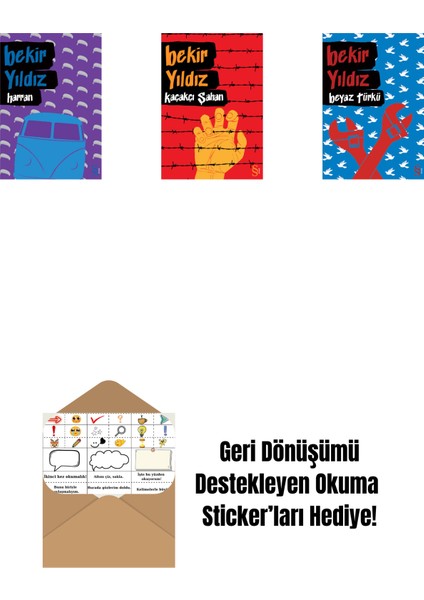 Harran + Kaçakçı Şahan + Beyaz Türkü + Okuma Sticker'ları