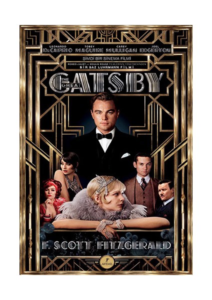 The Great Gatsby + Cazibe + Muhteşem Gatsby (Ciltli) + Okuma Sticker'ları