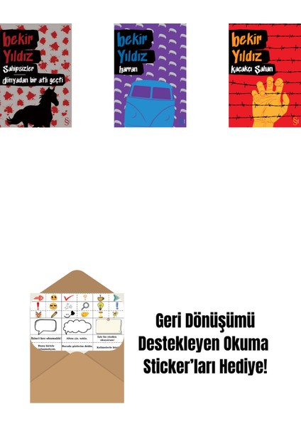 Sahipsizler - Dünyadan Bir Atlı Geçti + Harran + Kaçakçı Şahan + Okuma Sticker'ları