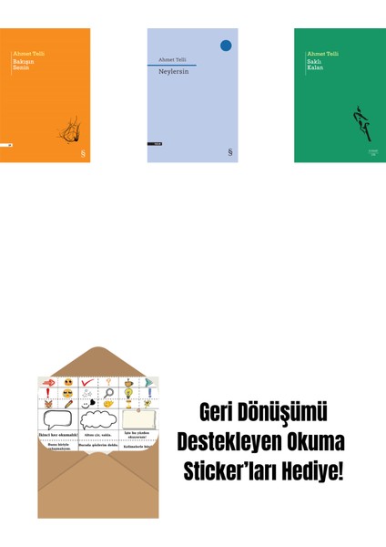 Bakışın Senin + Neylersin + Saklı Kalan + Okuma Sticker'ları