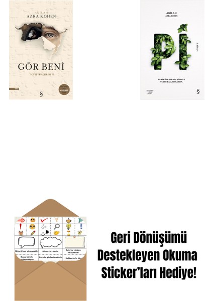 Gör Beni + Pi + Okuma Sticker'ları