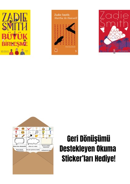 Büyük Birleşme + Everest Açıkhava 2 - Martha ile Hanwell + Kamboçya Elçiliği + Okuma Sticker'ları