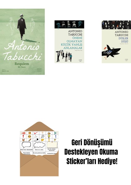 Requiem + Önemi Olmayan Küçük Yanlış Anlamalar + Düşler Düşü + Okuma Sticker'ları