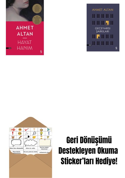 Hayat Hanım + Geceyarısı Şarkıları + Okuma Sticker'ları
