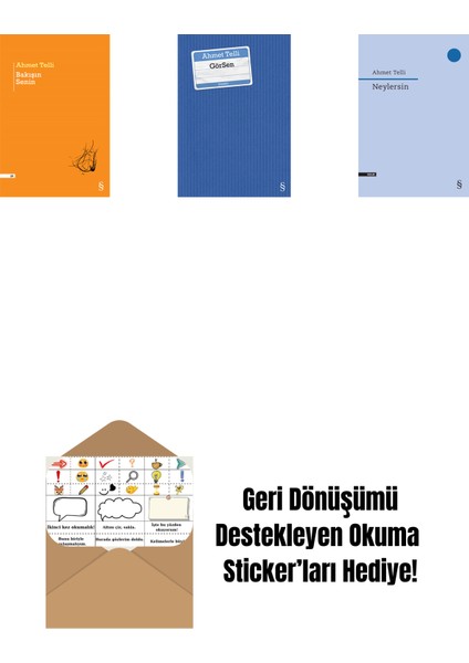 Bakışın Senin + Görsen + Neylersin + Okuma Sticker'ları