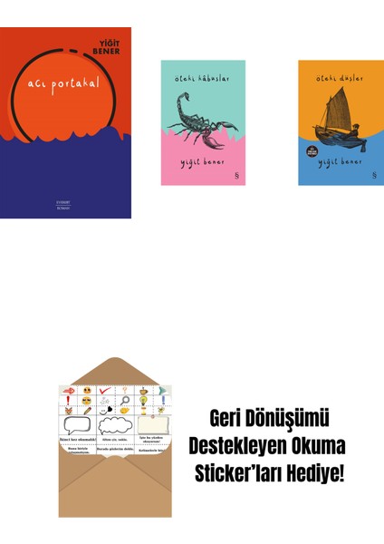 Acı Portakal + Öteki Kabuslar + Öteki Düşler + Okuma Sticker'ları
