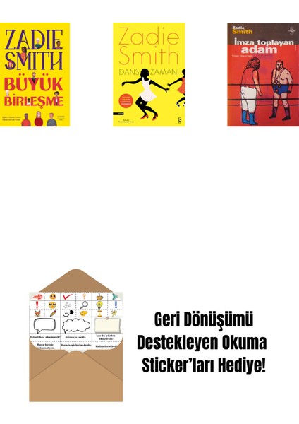 Büyük Birleşme + Dans Zamanı + Imza Toplayan Adam + Okuma Sticker'ları