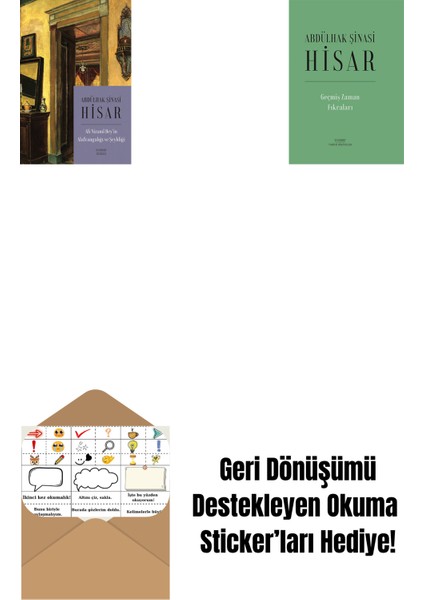 Ali Nizami Bey’in Alafrangalığı ve Şeyhliği (Kitap Boy) + Geçmiş Zaman Fıkraları (Ciltli) + Okuma Sticker'ları