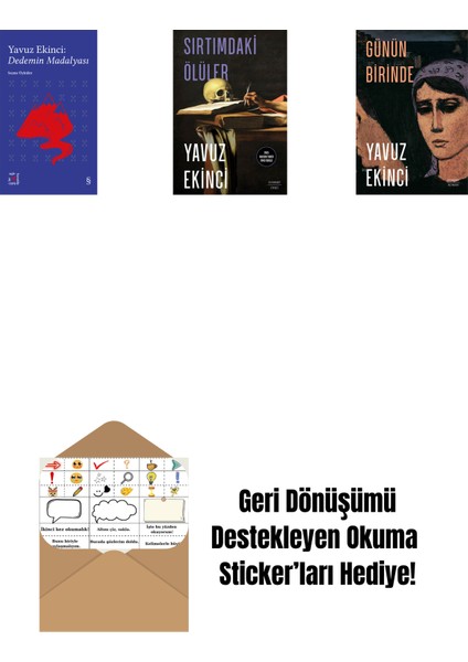Everest Açıkhava 39 - Dedemin Madalyası + Sırtımdaki Ölüler + Günün Birinde + Okuma Sticker'ları