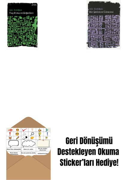 Taş Bina ve Diğerleri + Bir Delinin Güncesi + Okuma Sticker'ları