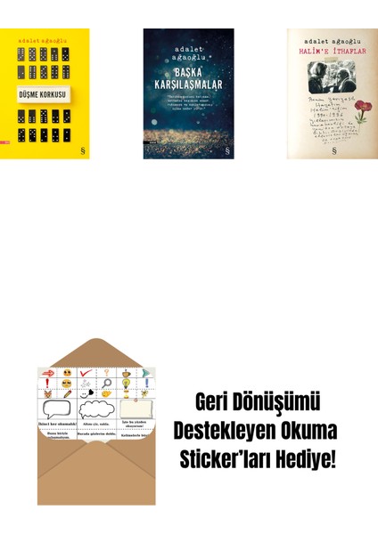 Düşme Korkusu + Başka Karşılaşmalar + Halim'e Ithaflar + Okuma Sticker'ları