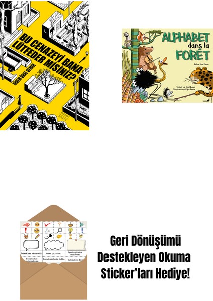 Bu Cenazeyi Bana Lütfeder Misiniz? + Alphabet Dans La Forêt + Okuma Sticker'ları
