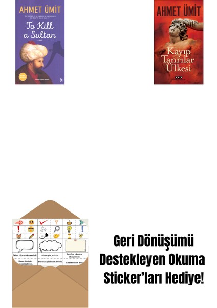 To Kill A Sultan + Kayıp Tanrılar Ülkesi + Okuma Sticker'ları
