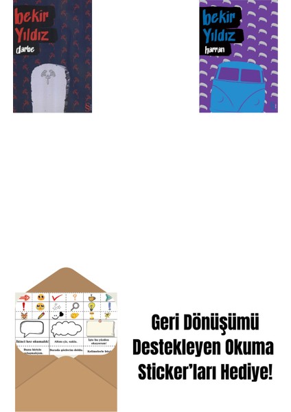 Darbe + Harran + Okuma Sticker'ları