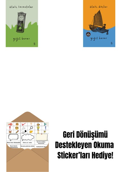 Öteki Kuruntular + Öteki Düşler + Okuma Sticker'ları