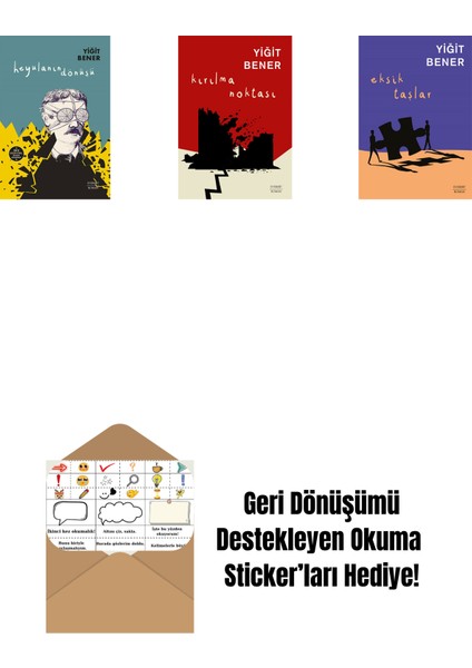 Heyulanın Dönüşü + Kırılma Noktası + Eksik Taşlar + Okuma Sticker'ları