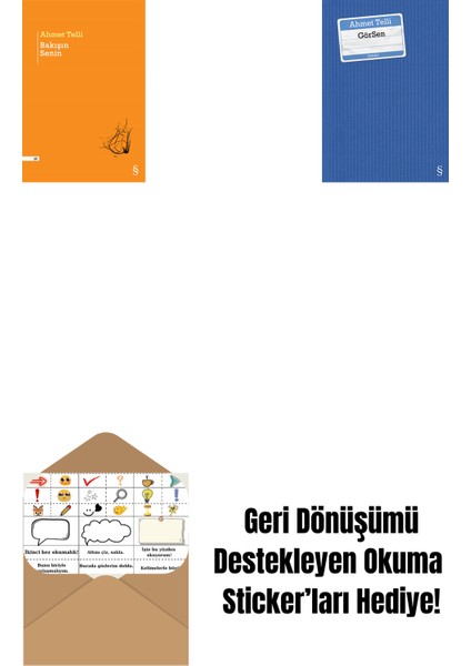 Bakışın Senin + Görsen + Okuma Sticker'ları