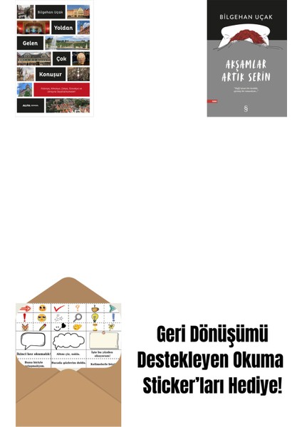 Yoldan Gelen Çok Konuşur + Akşamlar Artık Serin + Okuma Sticker'ları