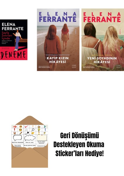 Sayfa Sınırları Içinde + Kayıp Kızın Hikayesi + Yeni Soyadının Hikâyesi + Okuma Sticker'ları