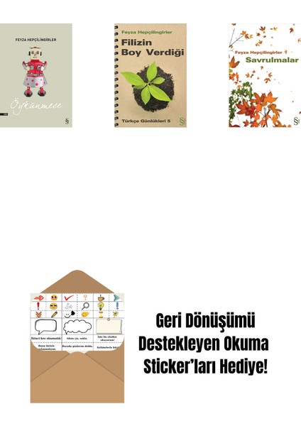 Öykünmece + Filizin Boy Verdiği + Savrulmalar + Okuma Sticker'ları