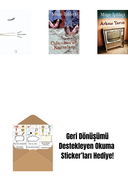Cımbızın Çektikleri + Columbus'un Kadınları + Arkası Yarın + Okuma Sticker'ları