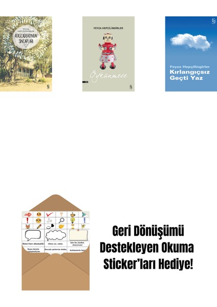Atascadero'nun Sincapları + Öykünmece + Kırlangıçsız Geçti Yaz + Okuma Sticker'ları