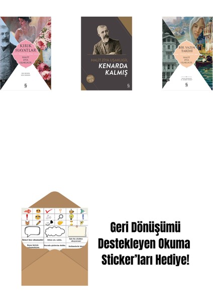 Kırık Hayatlar - Özgün Metin + Kenarda Kalmış + Bir Yazın Tarihi + Okuma Sticker'ları