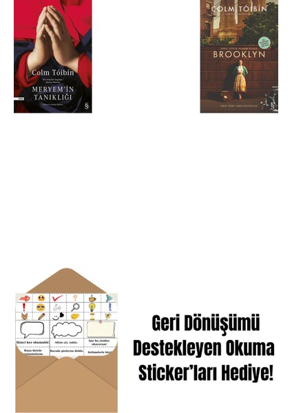 Meryem'in Tanıklığı + Brooklyn + Okuma Sticker'ları