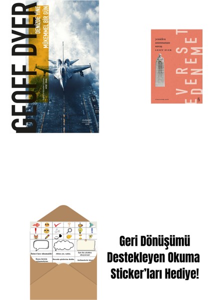 Denizde Yine Mükemmel Bir Gün + Yeniden Anımsanan Savaş + Okuma Sticker'ları