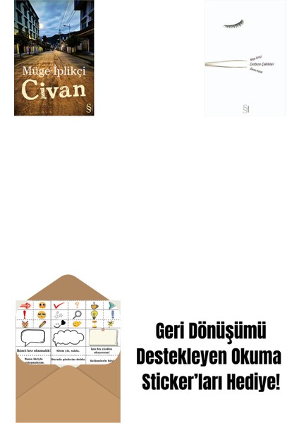 Civan + Cımbızın Çektikleri + Okuma Sticker'ları